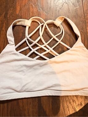 Lululemon Athletics  Strappy Back Sports Bra- Small